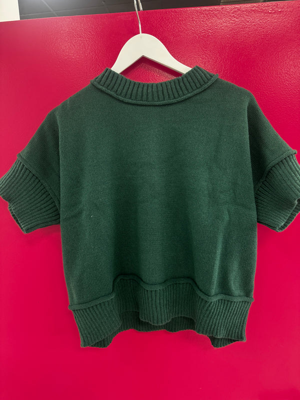 Seam Sweater | Green