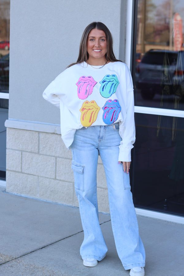 Rock N Roll Sweatshirt - Officially Licensed