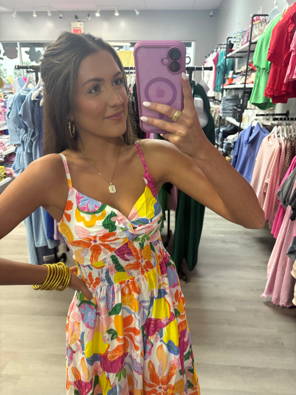 Summer's Calling Printed Maxi Dress