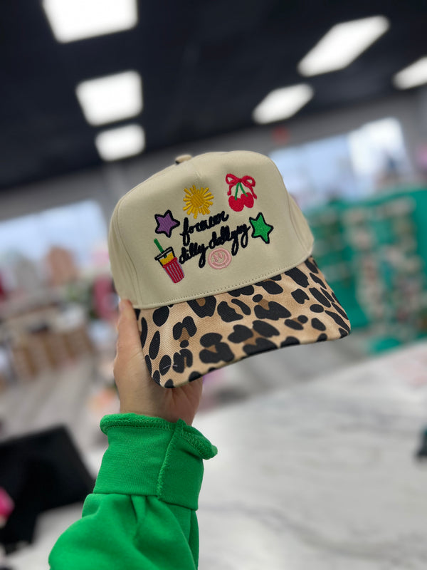 Forever Dilly Dalling Leopard Hat