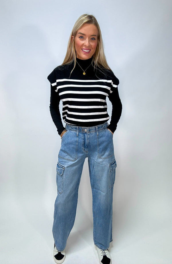Adeline Cargo Jeans