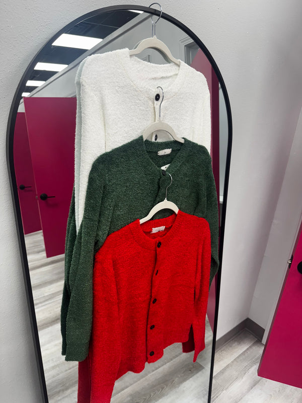 5 Button Sweater Cardigan