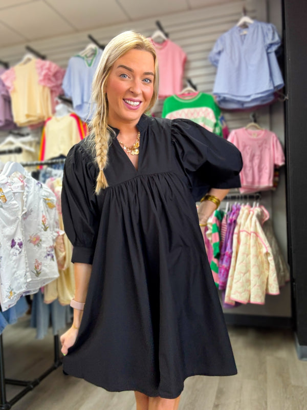 Easy Love Dress Black