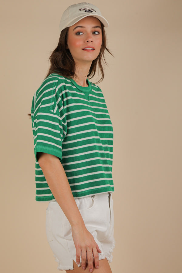 Good Day on the Greens Stripe Top