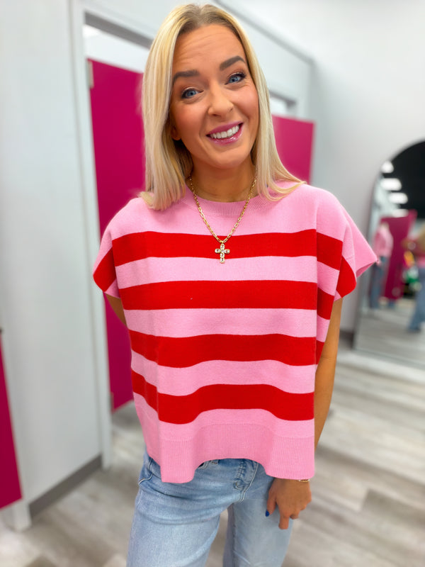 Sweetly Striped Sweater