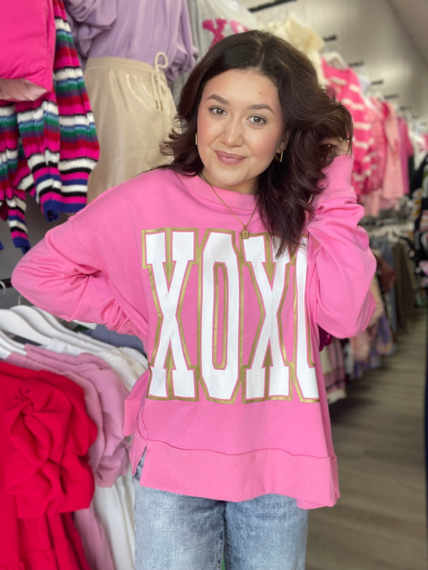 XOXO Oversized Pullover