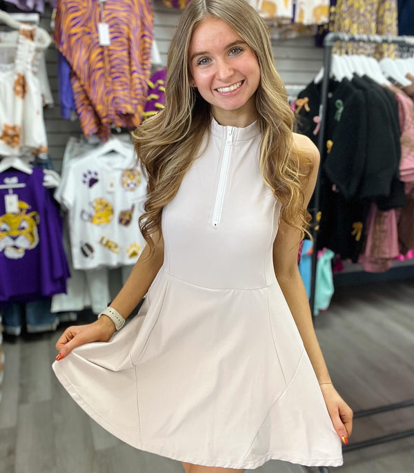 Athletic Dress with Built In Shorts