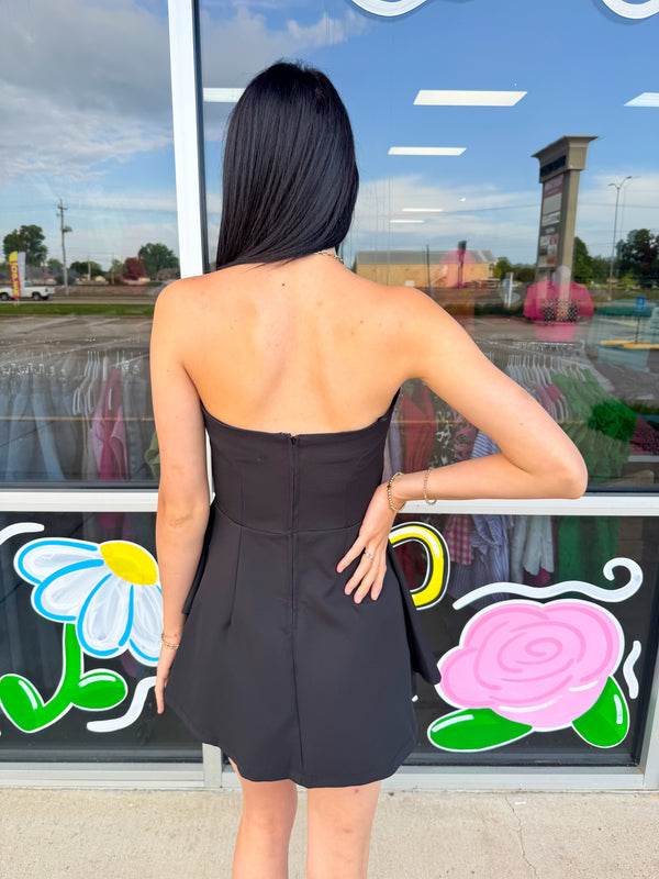 She's a Stunner Strapless Romper