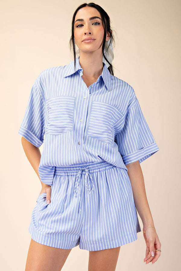 Blue Skies Stripe Set