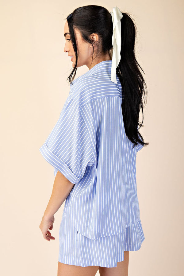 Blue Skies Stripe Set