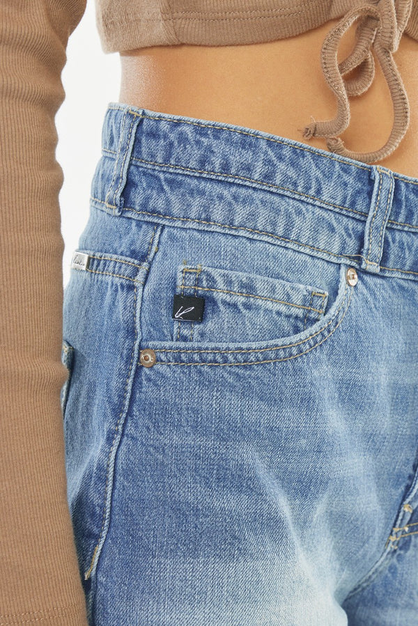 On My Own Terms - Double Button Kancan Shorts