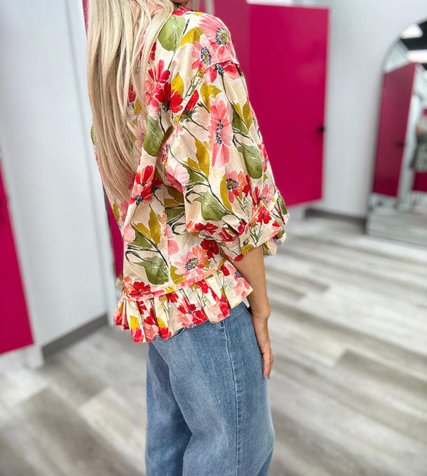 The Fresh Pick Floral Top