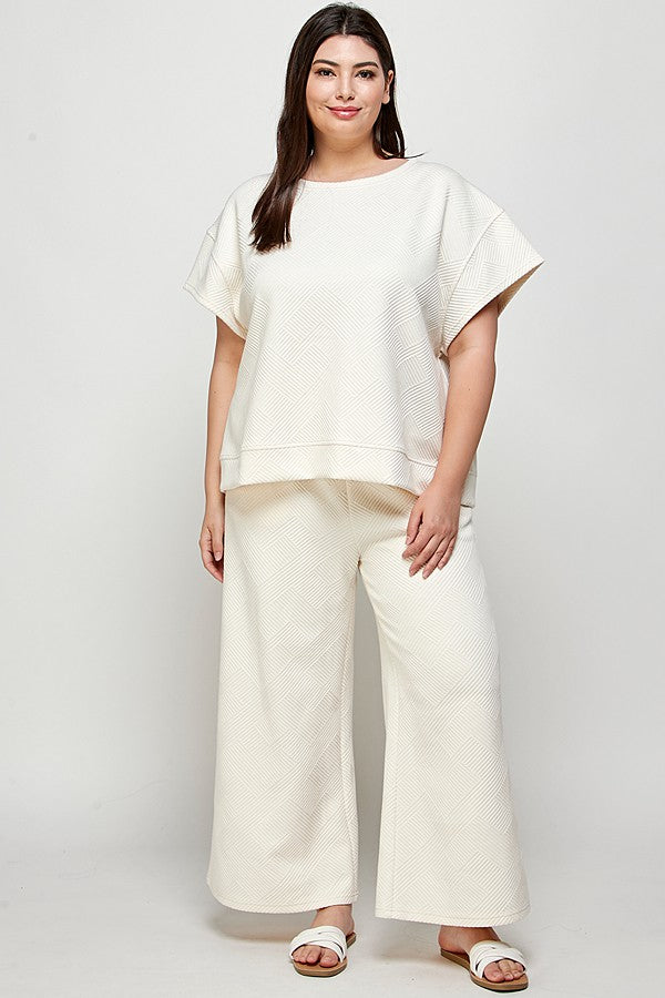 Round the World Textured Top - ONLINE ONLY