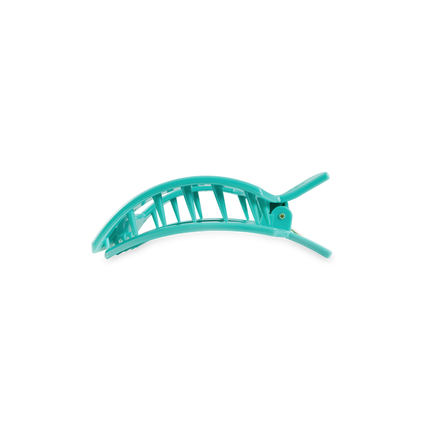 Square Flat Hair Clip | Small | Totally Turquoise