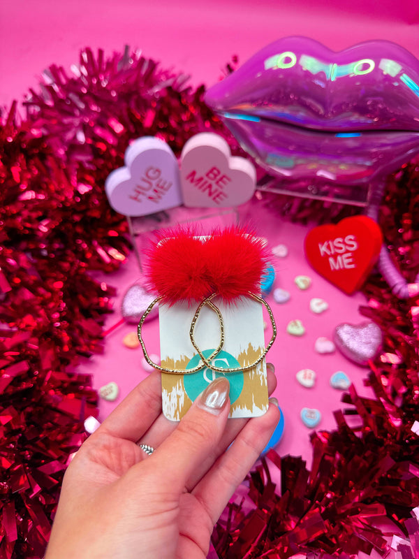 Valentine's Puff Hoops
