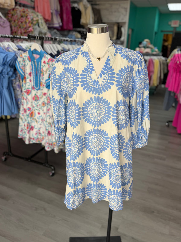 Wait and See Floral Mini Dress