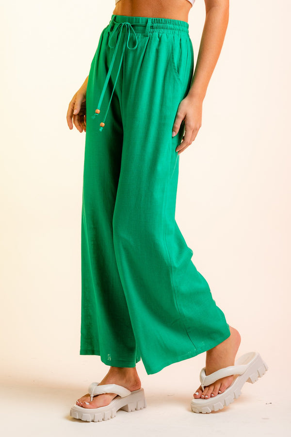 Live in the Moment Linen High-Waisted Pants!