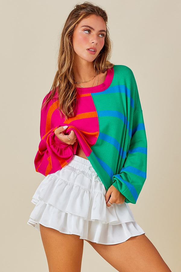 Mix and Match Striped Top