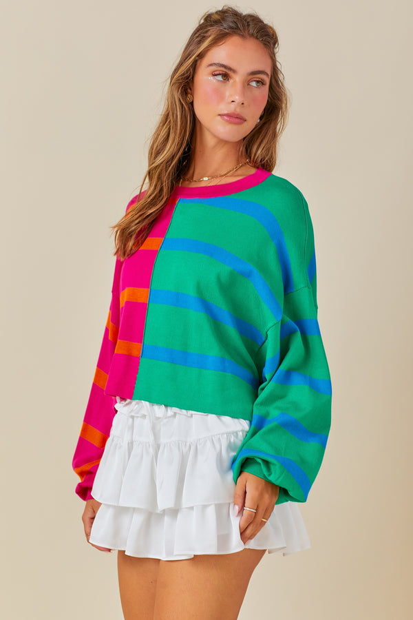 Mix and Match Striped Top