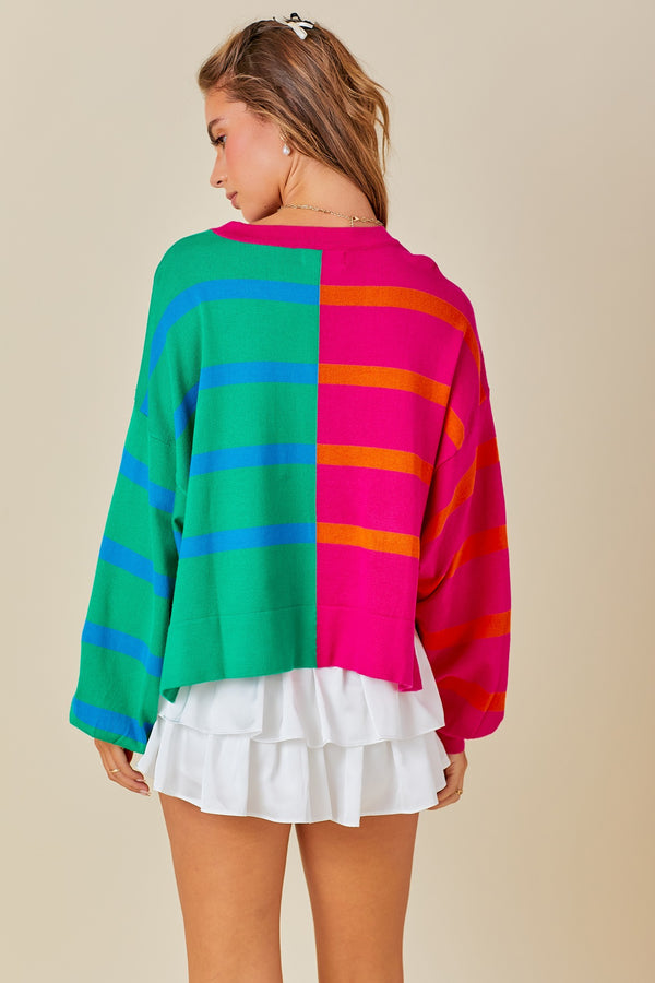 Mix and Match Striped Top