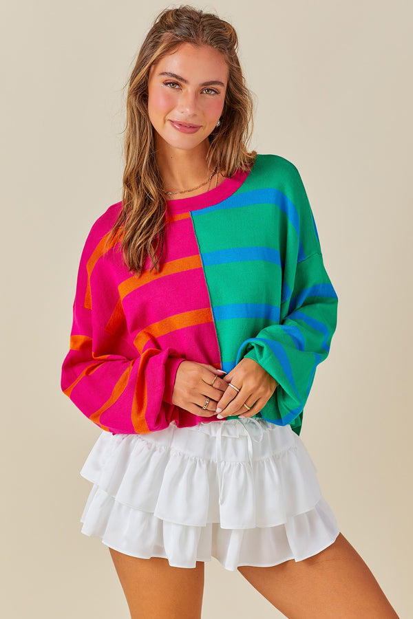 Mix and Match Striped Top