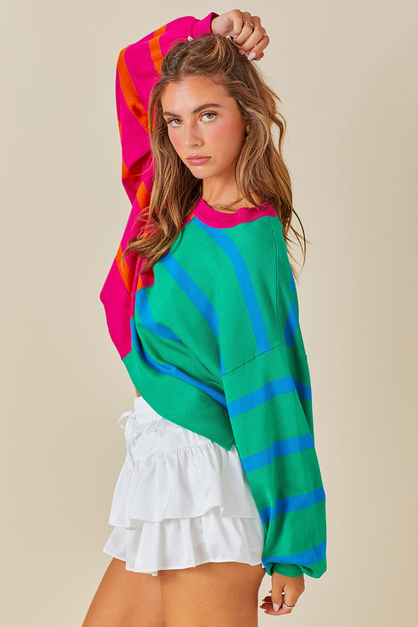 Mix and Match Striped Top