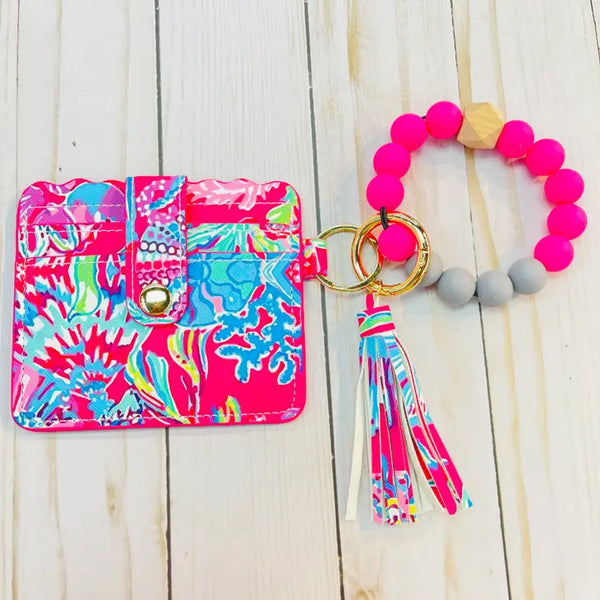 Pattern Wristlet Wallets