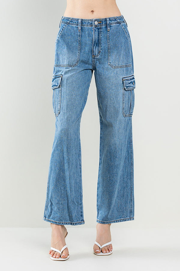 Adeline Cargo Jeans
