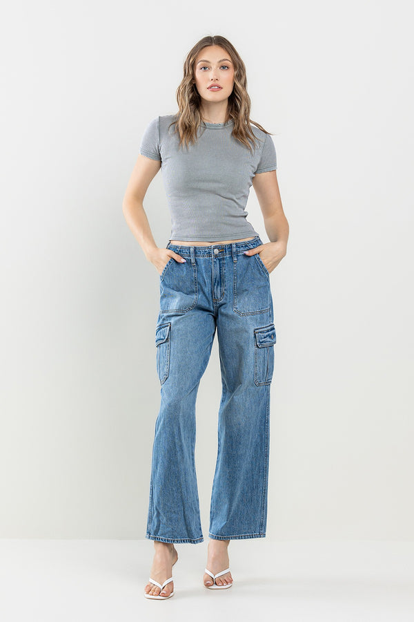 Adeline Cargo Jeans
