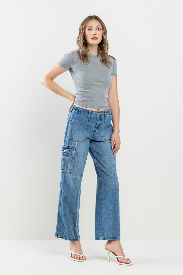 Adeline Cargo Jeans