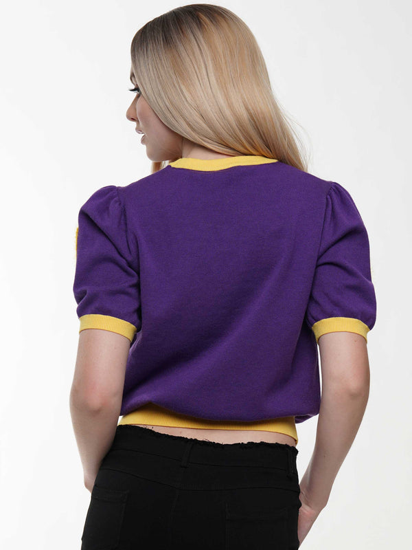 Game Day Light Weight Cropped Sweater