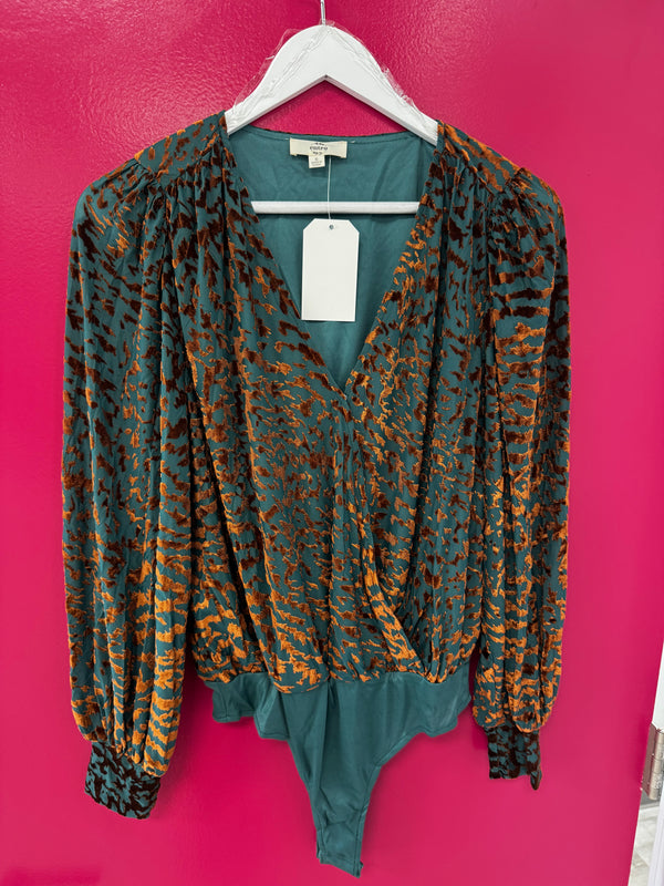 Teal Rose Gold Bodysuit