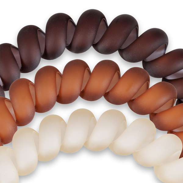 For the Love of Mattes - Large Spiral Hair Coils, Hair Ties