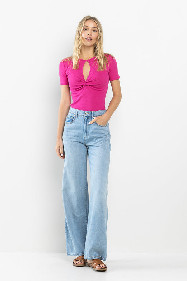 The Alyssa Denim - High Rise Wide Leg
