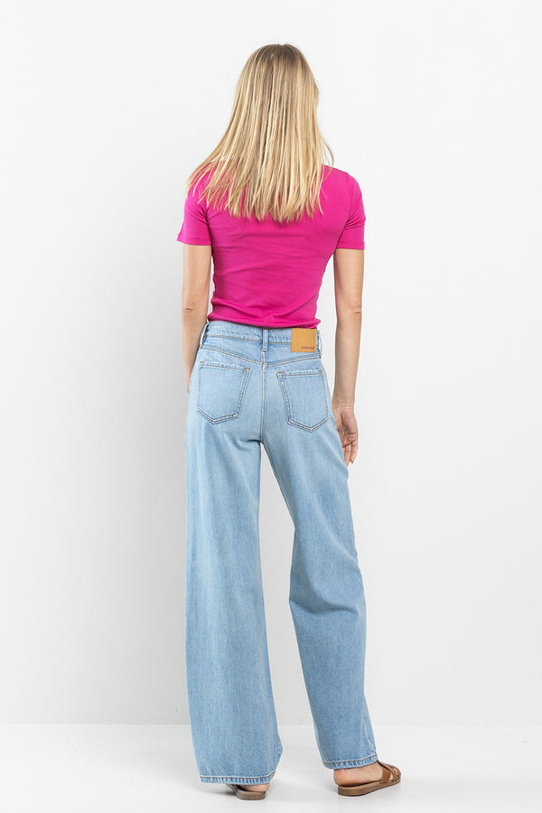 The Alyssa Denim - High Rise Wide Leg