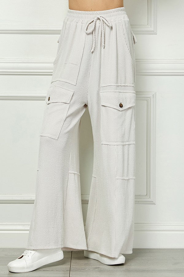 Wide Leg Cargo Pants