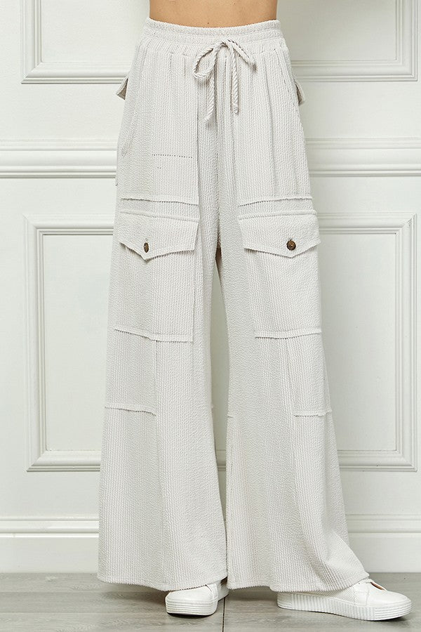 Wide Leg Cargo Pants