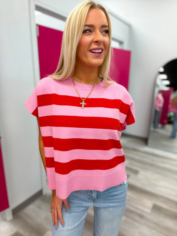 Sweetly Striped Sweater