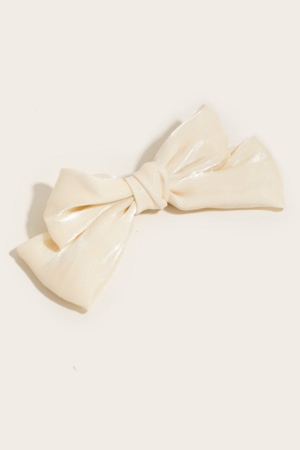 Shiny Ribbon Bow Hair Clip