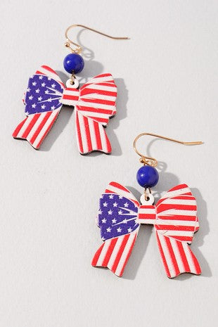 American Bow Earrings