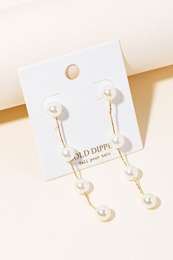 Pearl Dangle Earrings