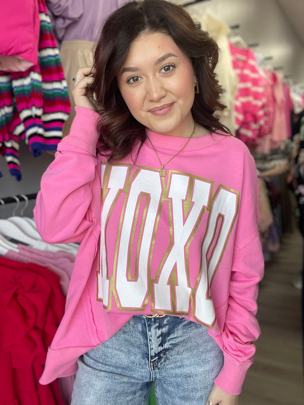 XOXO Oversized Pullover