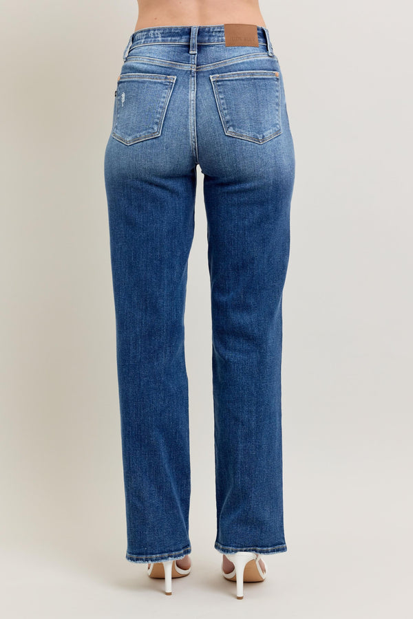 The Melissa Denim | Judy Blue High Waist 90's Straight Leg