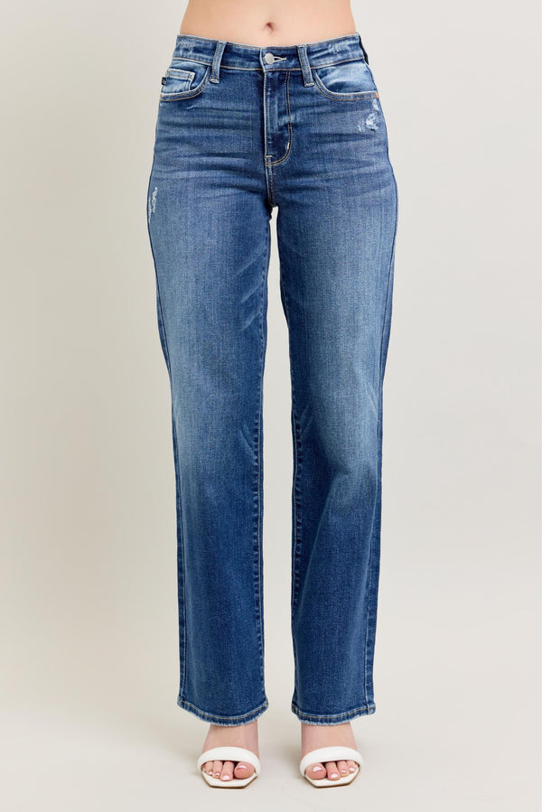 The Melissa Denim | Judy Blue High Waist 90's Straight Leg
