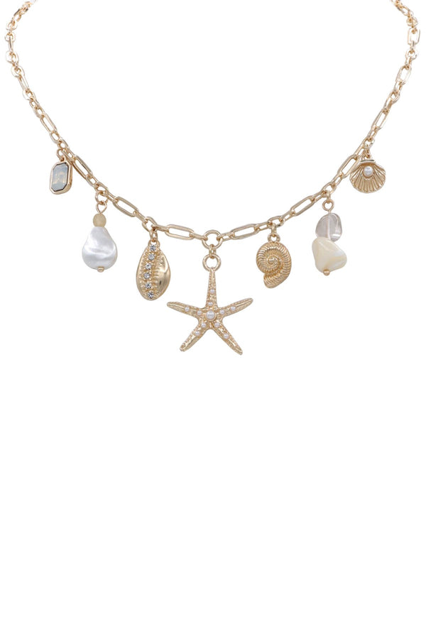 Sea Life Charm Necklace