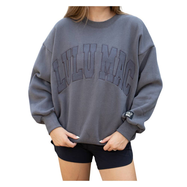 Dark Gray Lulu Mac Sweatshirt