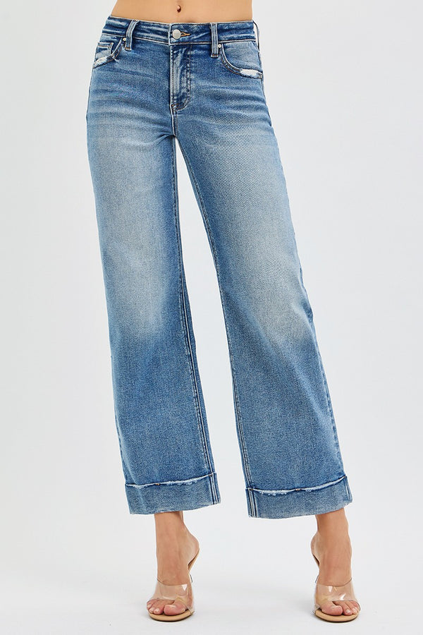 The Camila Denim | Mid Rise Straight