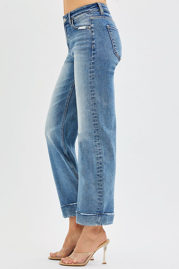 The Camila Denim | Mid Rise Straight