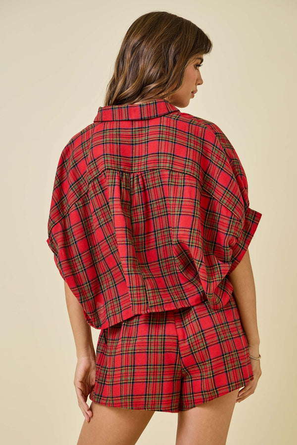 A Cozy Little Christmas Plaid Set