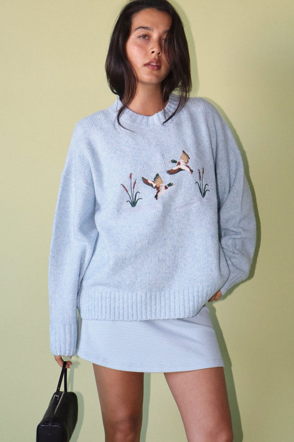 The Fly South Embroidered Sweater